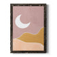 Sedona Moon - Barnwood Framed Canvas Print