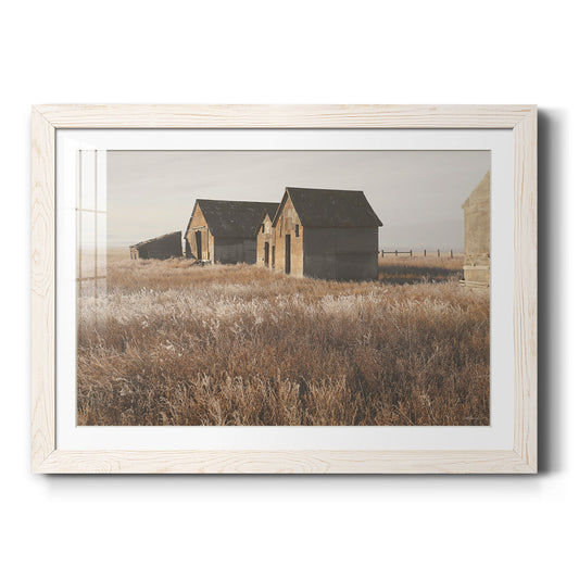 The Old Farm - Barnwood Framed Art Print