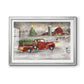Making Christmas Memories - Modern Framed Art Print