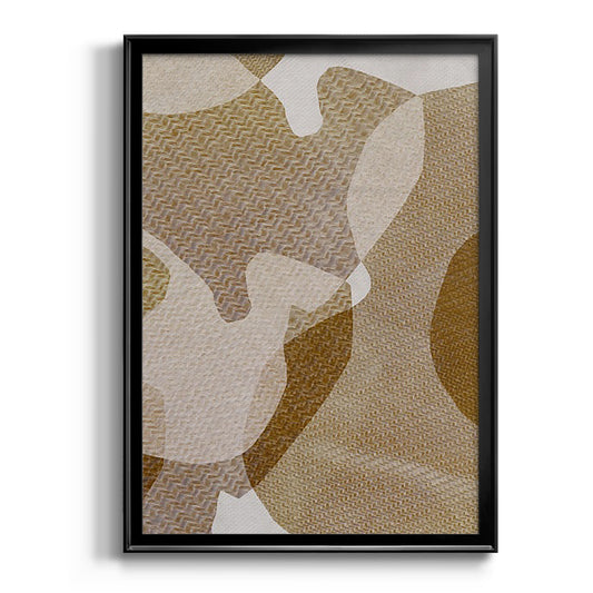 Texture Desert II - Modern Framed Canvas Print