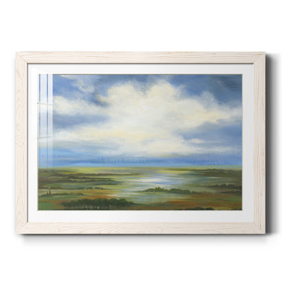 Lighting the Way - Barnwood Framed Art Print