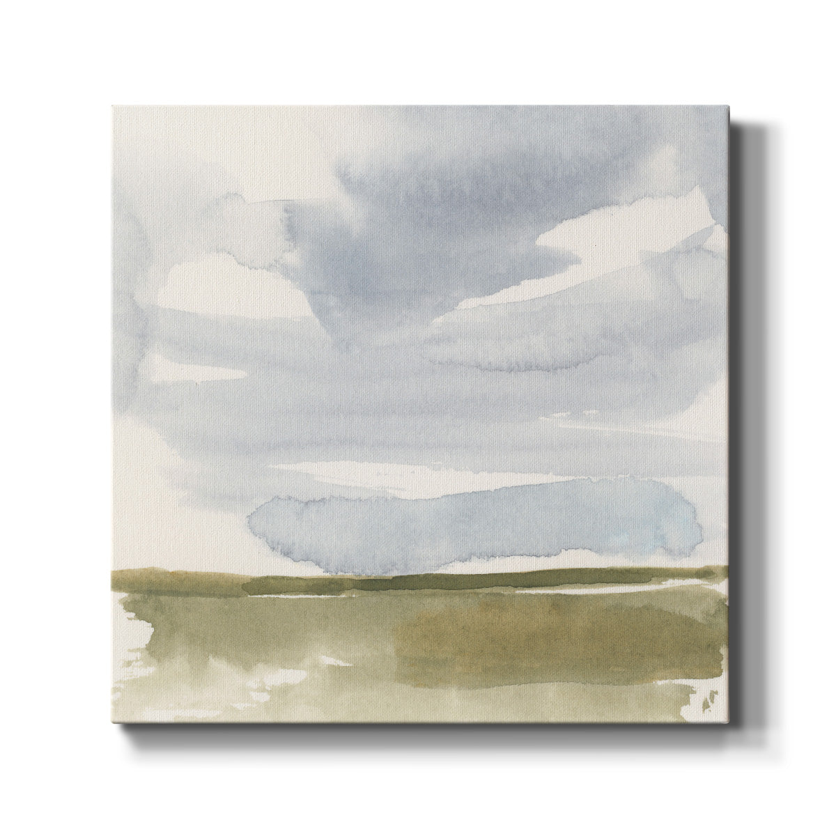 Open Field Sketch I - Canvas Art Print