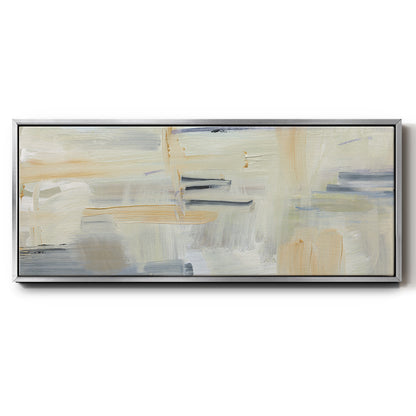 Mountain Air II - Floater Framed Canvas Print