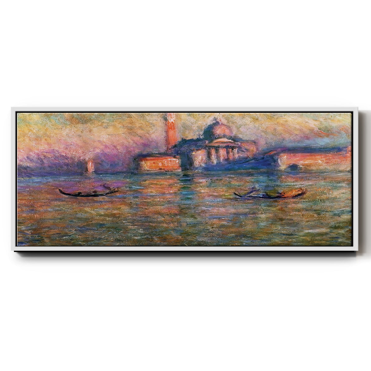 San Giorgio Maggiore, 1908 - Floater Framed Canvas Print