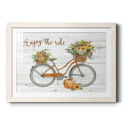 Harvest Bike - Barnwood Framed Art Print