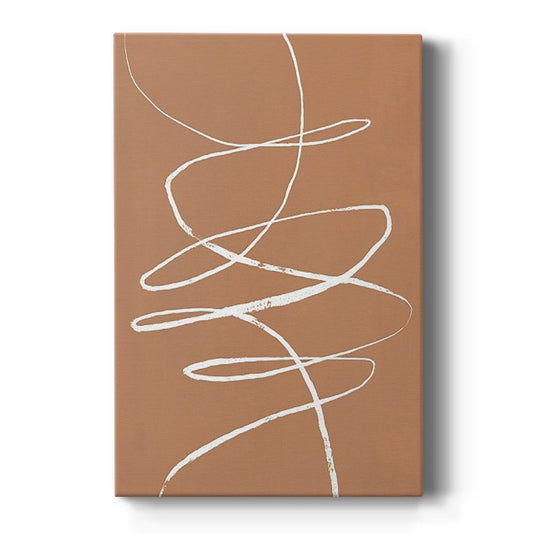 Terracotta Drift II - Canvas Art Print