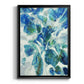 Winding Road - Modern Framed Canvas Print