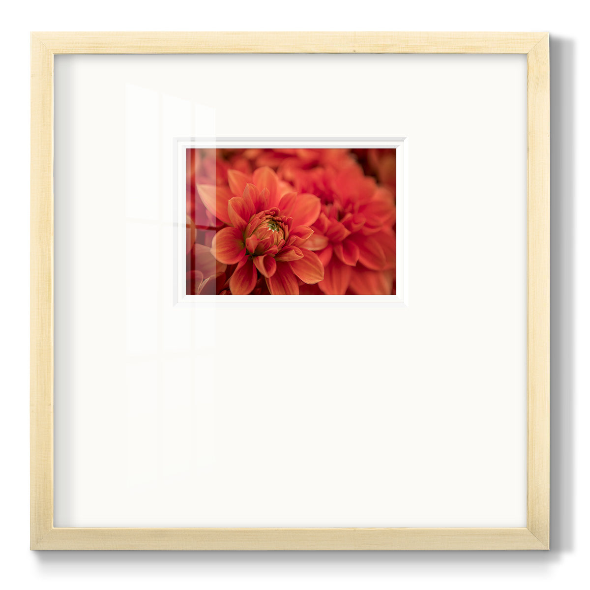 Spring Fire - Double Matboard Framed Print