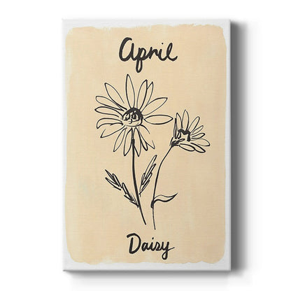 Birth Month IV - Canvas Art Print