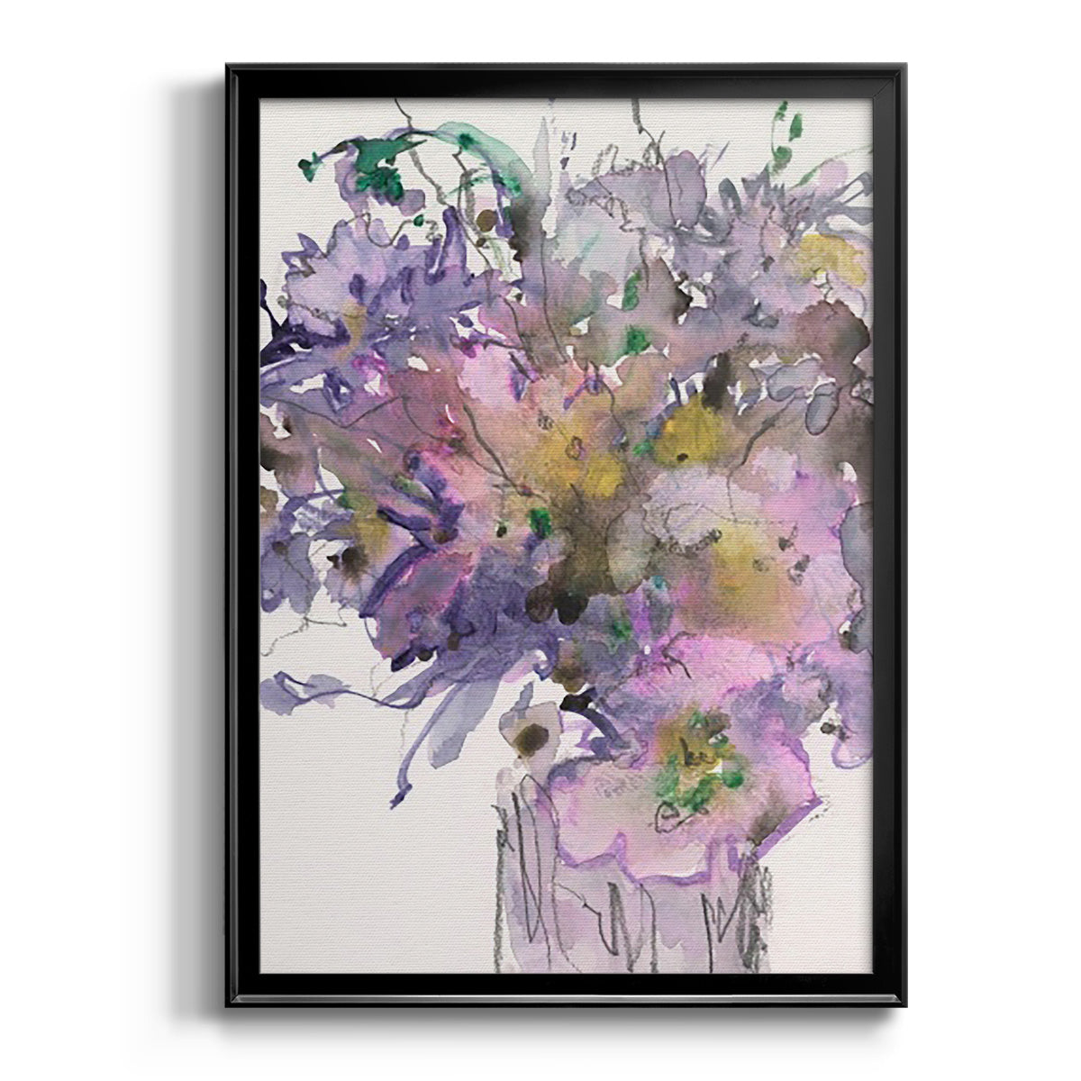 All that Glitters I - Modern Framed Canvas Print