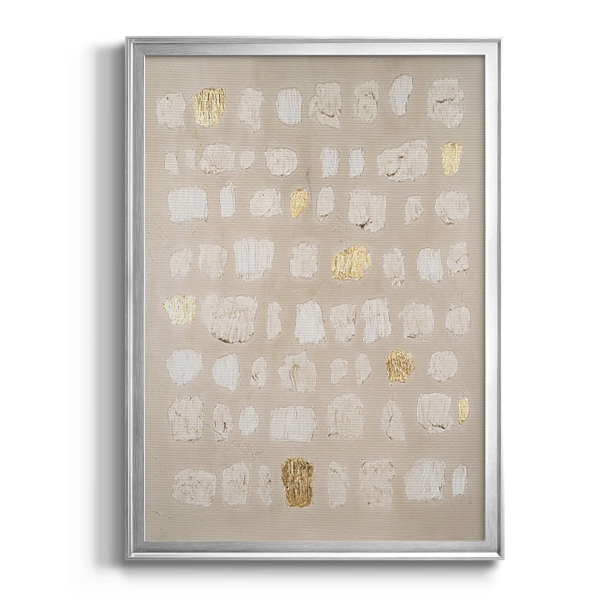 Embellished Cobblestone I - Modern Framed Canvas Print