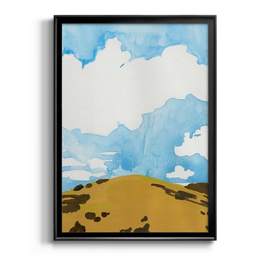 Summer Knoll I - Modern Framed Canvas Print