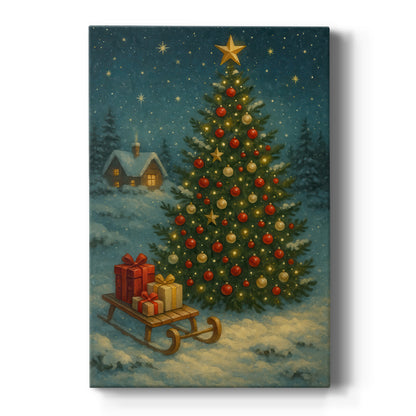 Sage Star Carol - Canvas Art Print