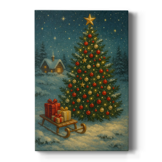 Sage Star Carol - Canvas Art Print