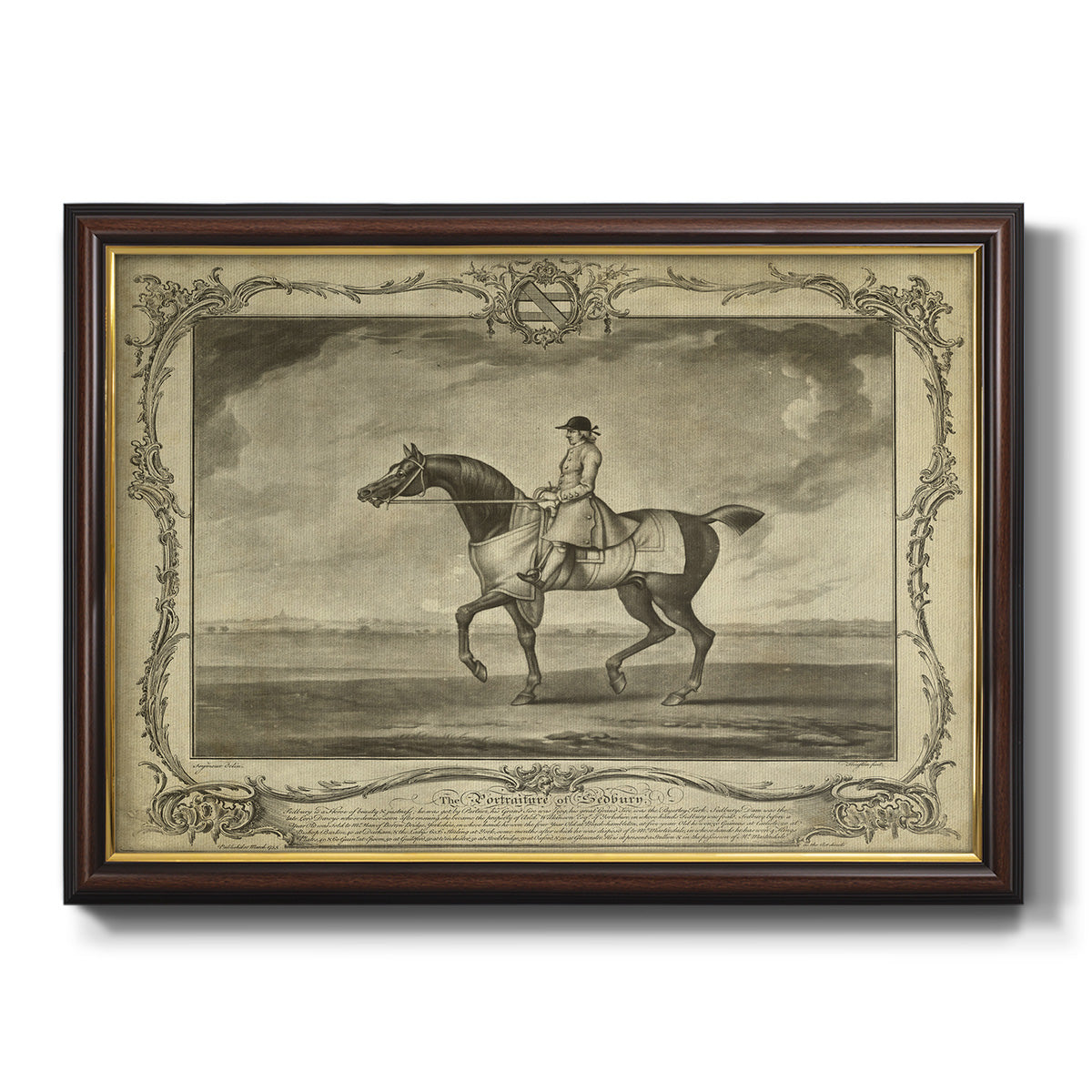 Distinguished Horses II Premium Framed Canvas- Ready to Hang