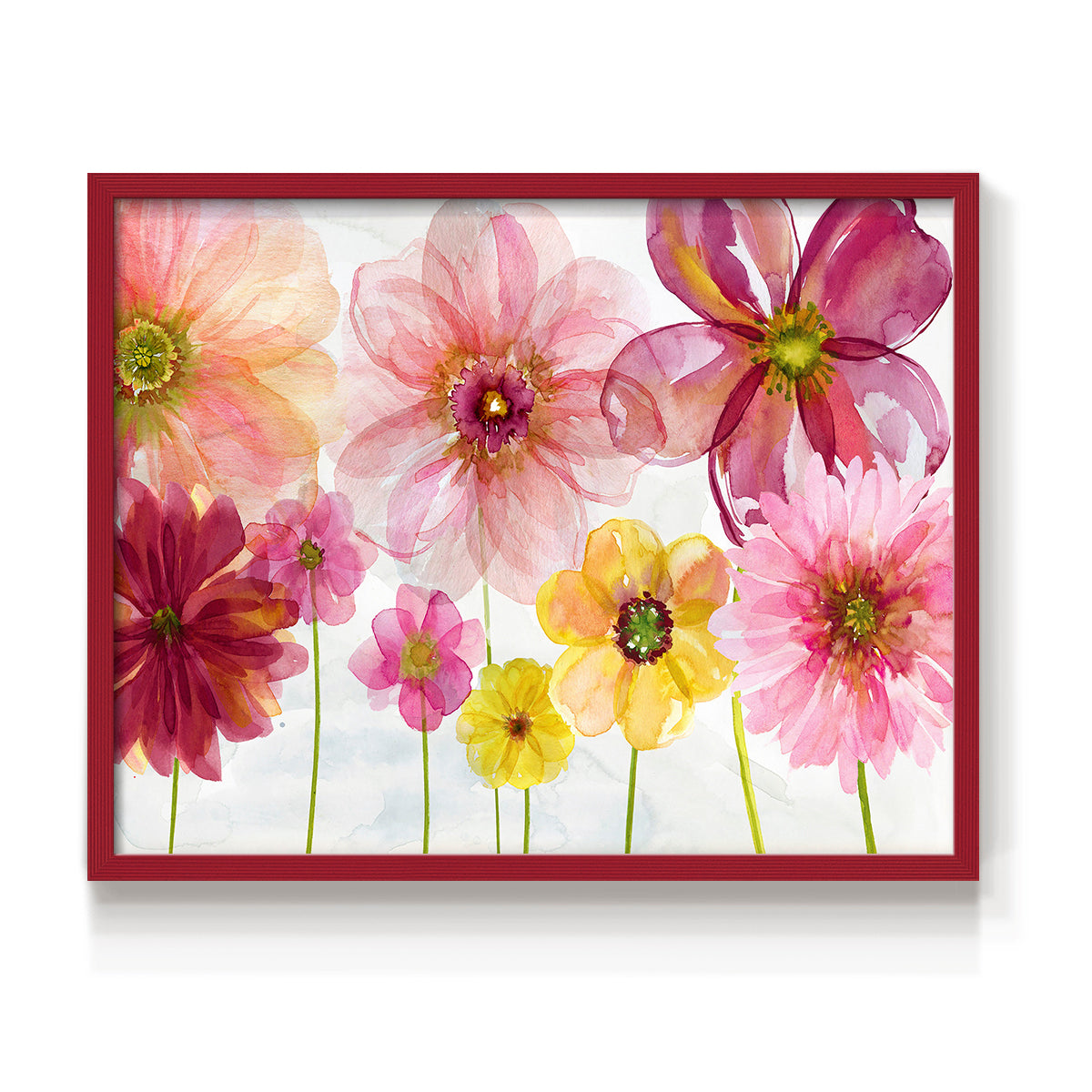 Pop Of Spring - Restickable Framed Art Print