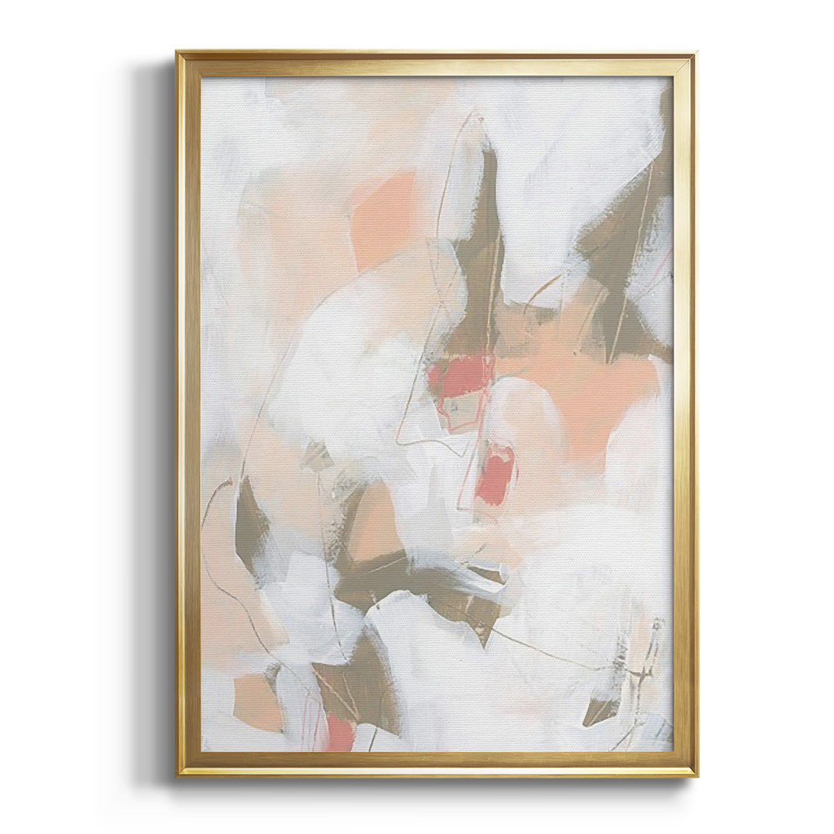 Sand Story I - Modern Framed Canvas Print