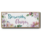 Bienvenidos Amigos - Floater Framed Canvas Print