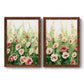 Sunlit Flora I - Premium Framed Canvas 2 Piece Set - Ready to Hang