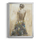 Garden Gown - Modern Framed Canvas Print