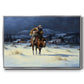 Bringing Christmas Home - Framed Gallery Wrapped Canvas in Floating Frame