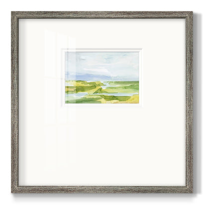 Watery Lowlands III Premium Framed Print Double Matboard