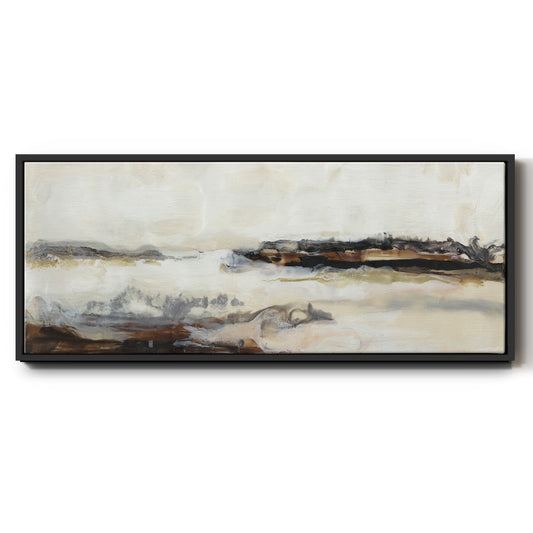 Joyful Horizon II - Floater Framed Canvas Print
