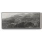 The Smoky Mountains - Floater Framed Canvas Print