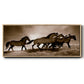 Wild Horses - Floater Framed Canvas Print