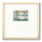 Aspen Lake - Double Matboard Framed Print