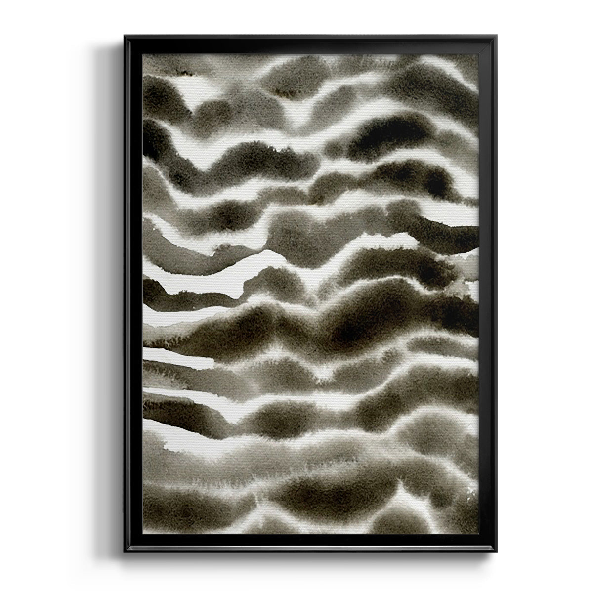 Jungle Stripe I - Modern Framed Canvas Print