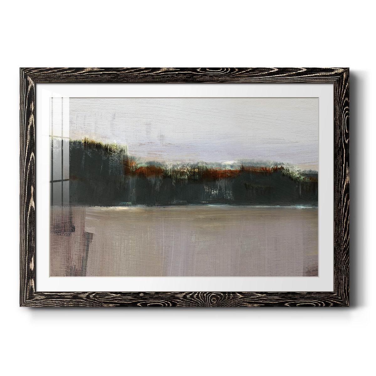 At Dusk Turnwood - Barnwood Framed Art Print
