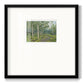 In the Forest - Double Matboard Framed Print