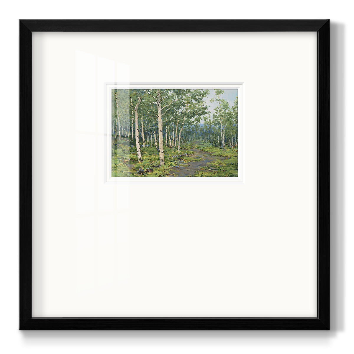 In the Forest - Double Matboard Framed Print