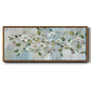 Painterly Blossoms - Floater Framed Canvas Print