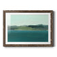 Calming Lake View I - Barnwood Framed Art Print