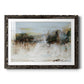 Wintery Horizon I - Barnwood Framed Art Print