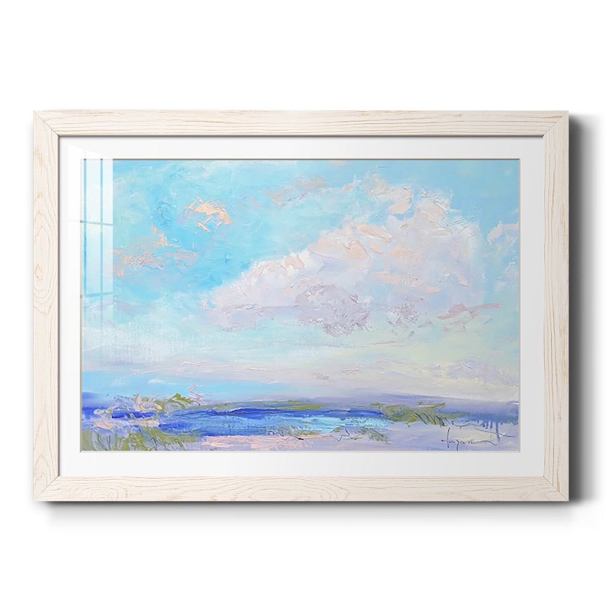 A Perfectly Lovely Day - Barnwood Framed Art Print