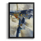 Blast - Modern Framed Canvas Print