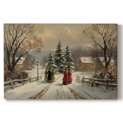 Honeyed Candle at Eve - Canvas Art Print