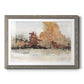 The Autumn View II - Barnwood Framed Art Print