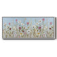 Meadow Spring Blooms - Floater Framed Canvas Print