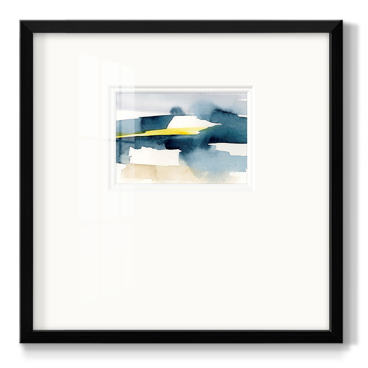 Peeking Sunshine I Premium Framed Print Double Matboard