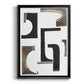 Midway I - Modern Framed Canvas Print