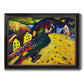 Houses at Murnau - Ornate Framed Canvas Print