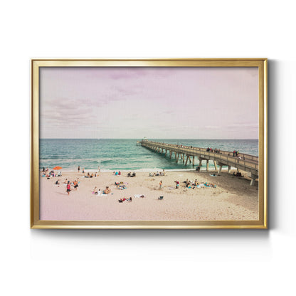 Deerfield Beach Premium Classic Framed Canvas - Ready to Hang