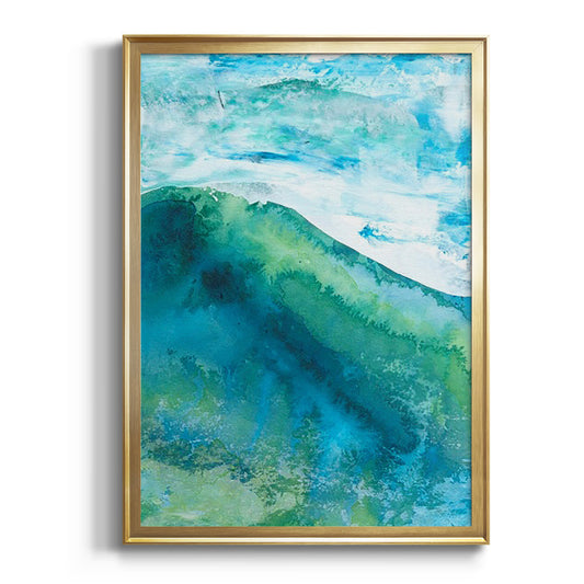 New Air I - Modern Framed Canvas Print