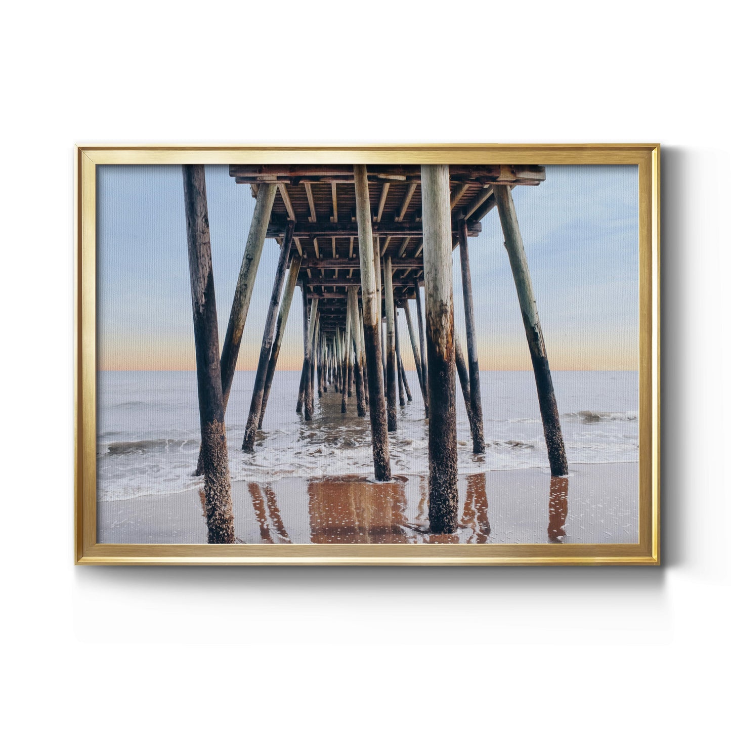 Under the Pier Premium Classic Framed Canvas - Ready to Hang