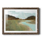 Coldwater Hills I - Barnwood Framed Art Print