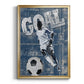 Goal Scorer - Modern Framed Canvas Print